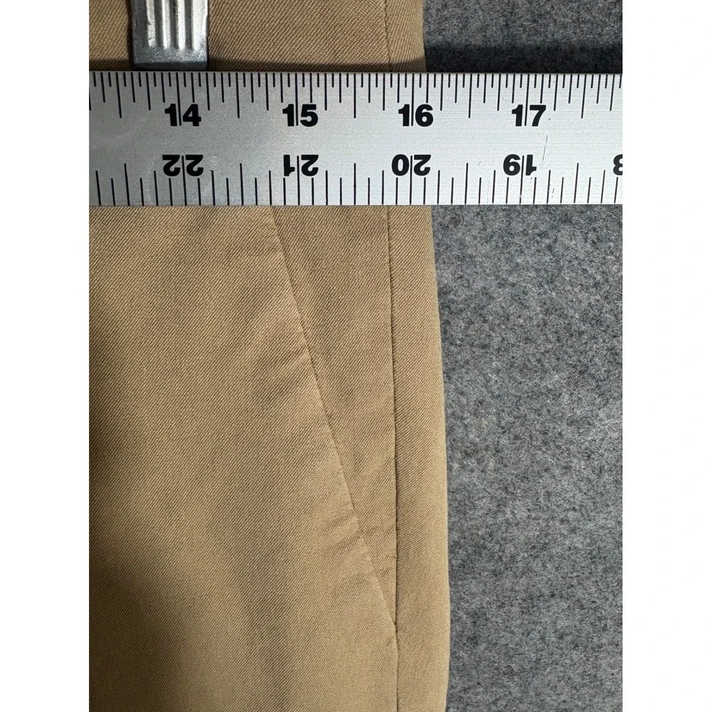 J. Crew Campbell Tan Khaki Cropped Career Pants Women's Size‎ 0
